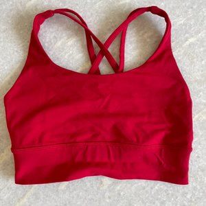 lululemon Energy Bra - size 6 / small - red